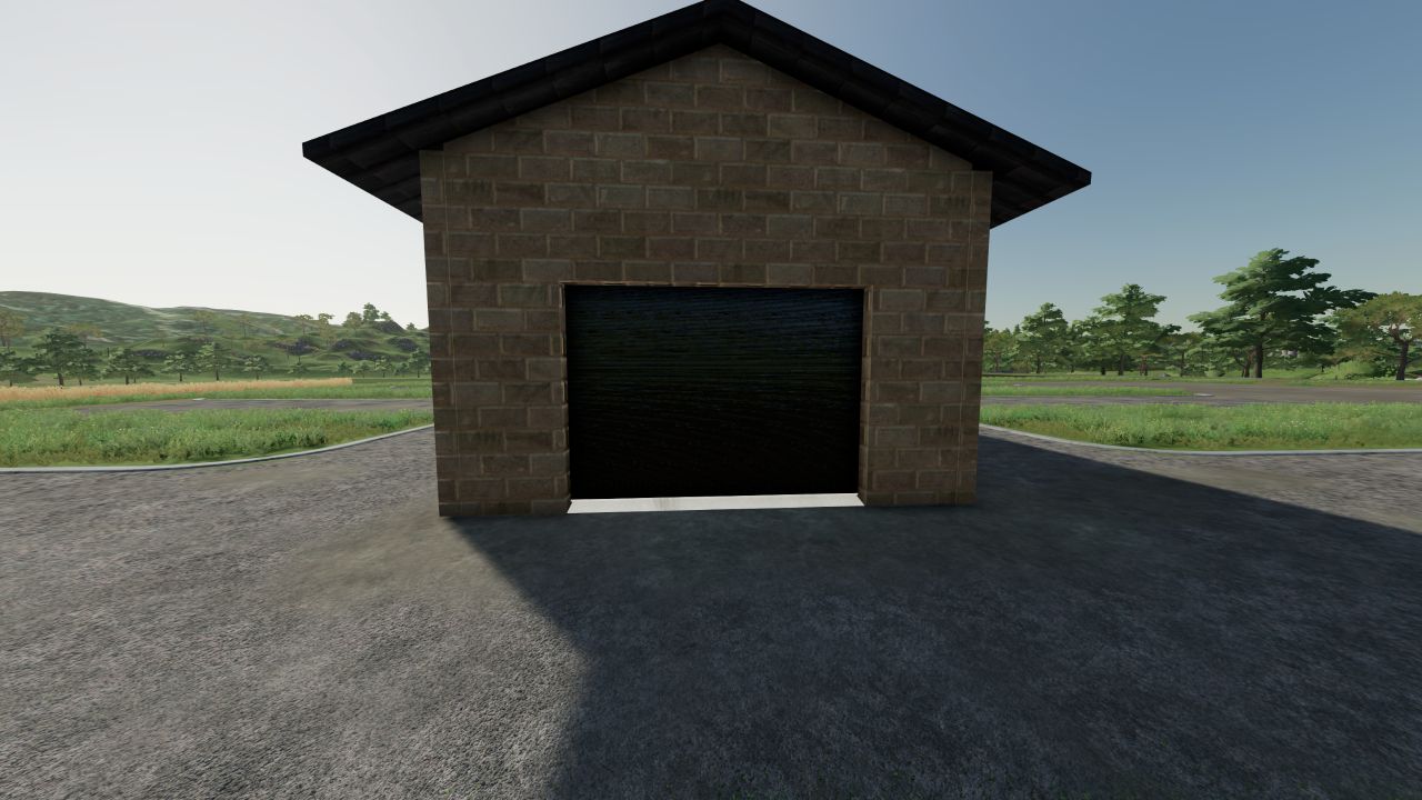 Garage per auto semplice