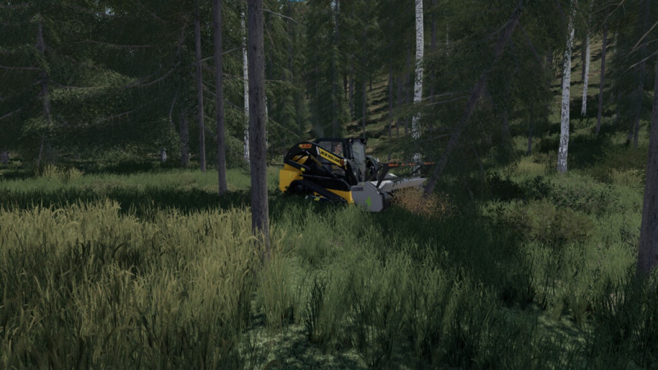 Triturador Florestal Skid-Steer