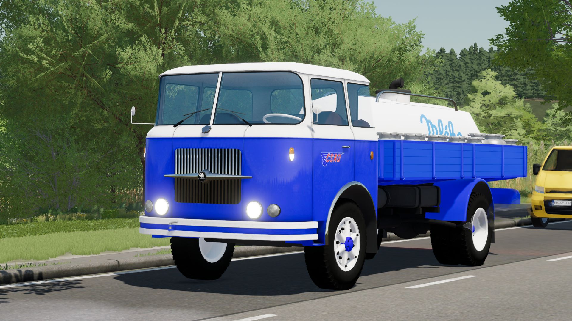 Skoda 706 süt tankeri