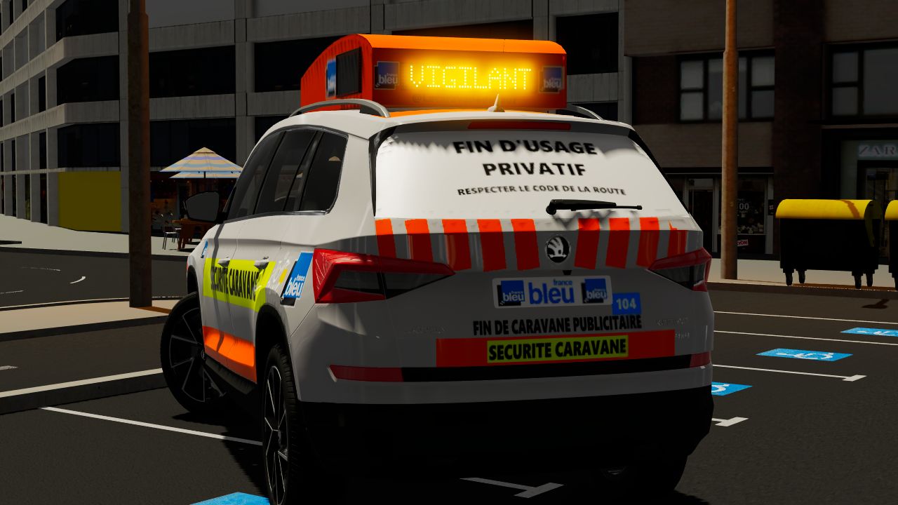 Skoda Kodiaq Tour de France End of Caravan