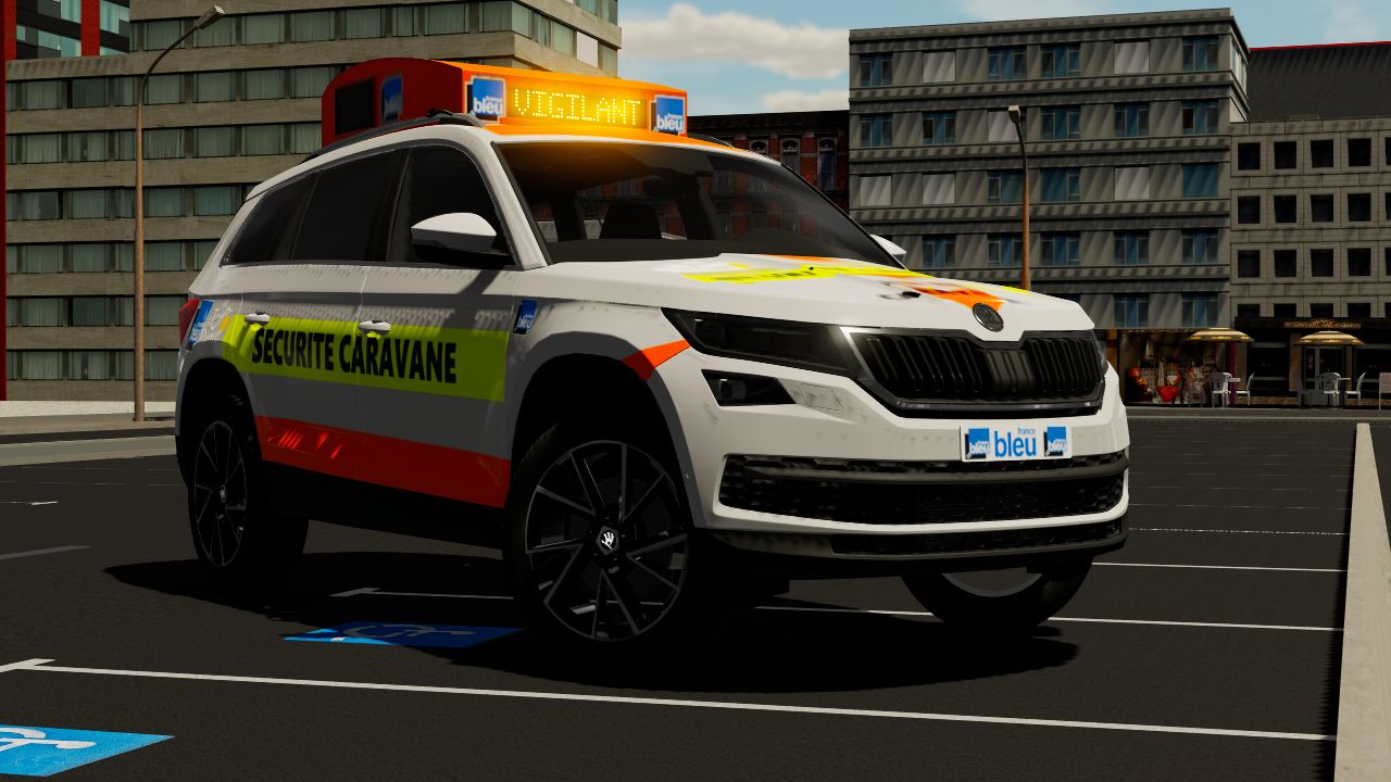 Skoda Kodiaq Tour de France End of Caravan
