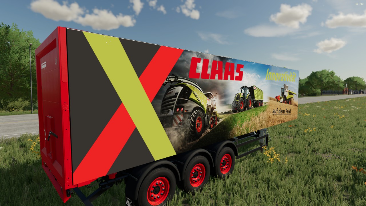 SKS1050 CLAAS paintwork