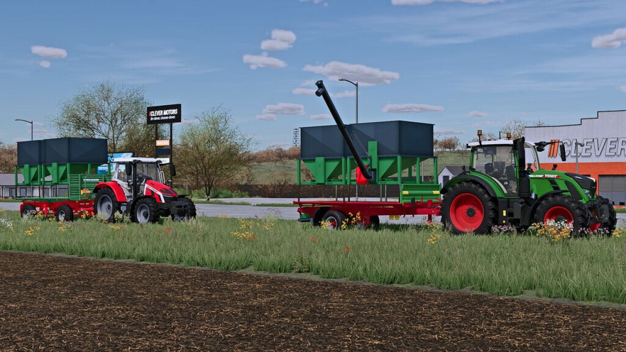 Sloping Bottom Container