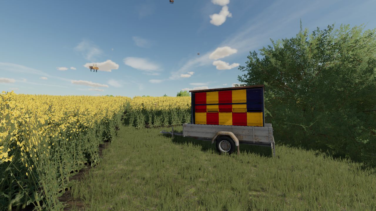 Small beehive trailer