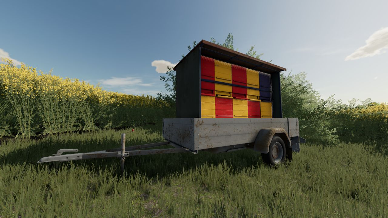 Small beehive trailer