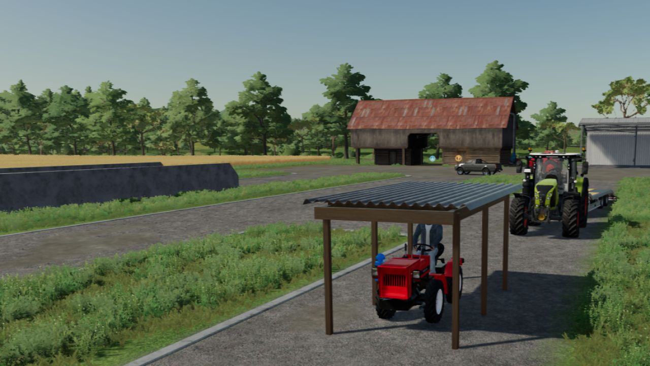 Small Carport FS22 thumbnail 6