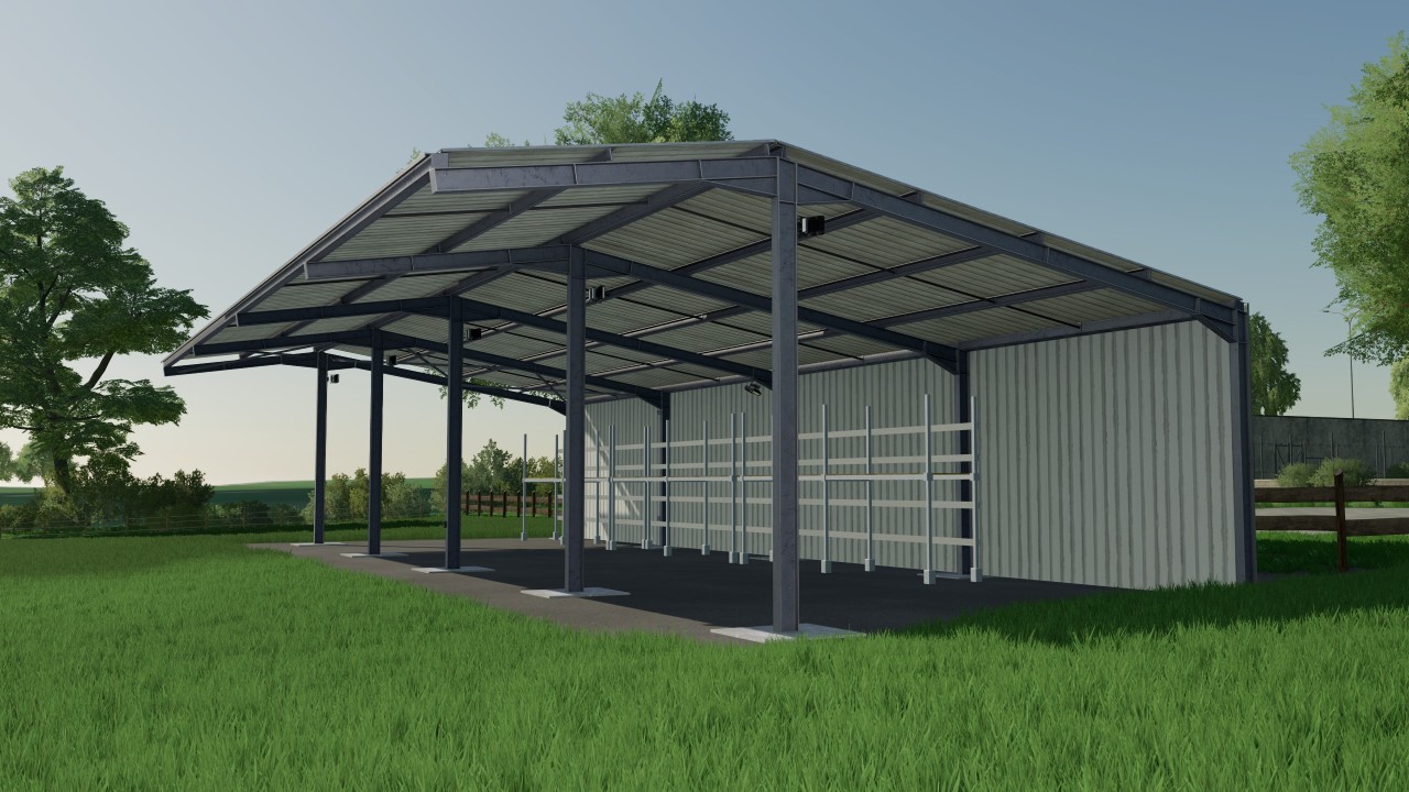 Piccola Easy Shed con ripiani