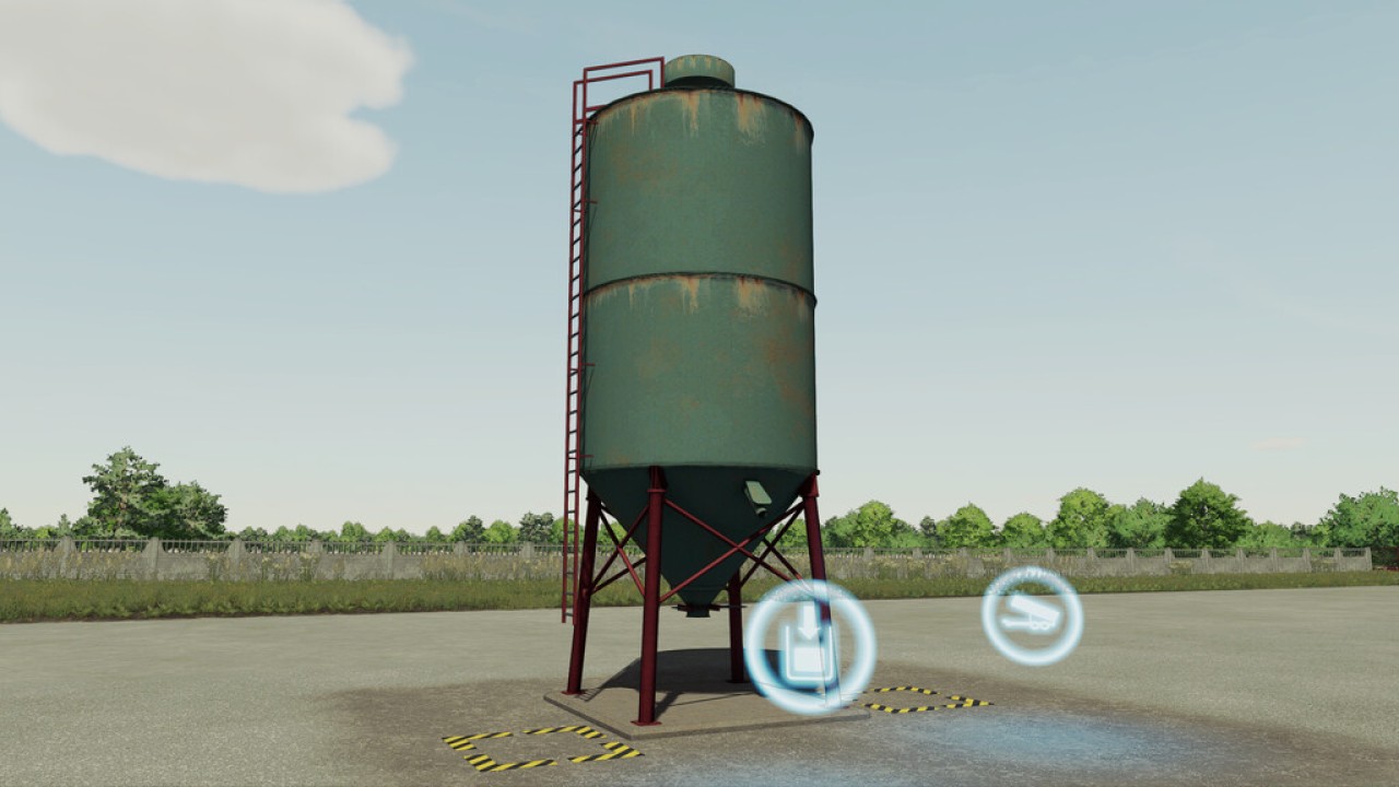 Small Grain Silo