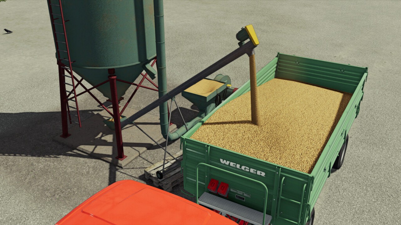 Small Grain Silo FS22 KingMods