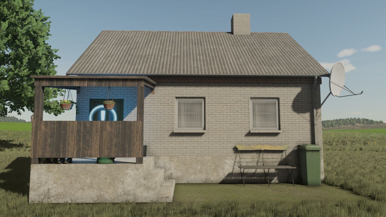 Kleines Polnisches Holzhaus