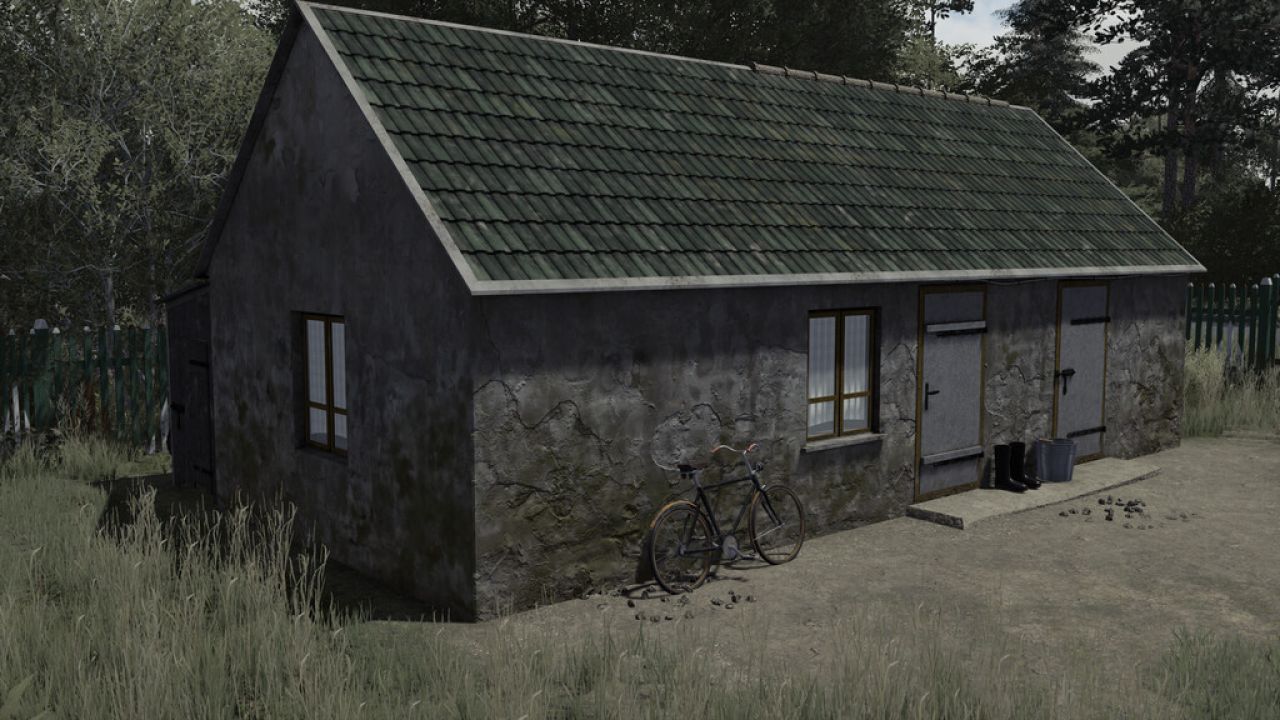 Pequena casa em estilo polonês