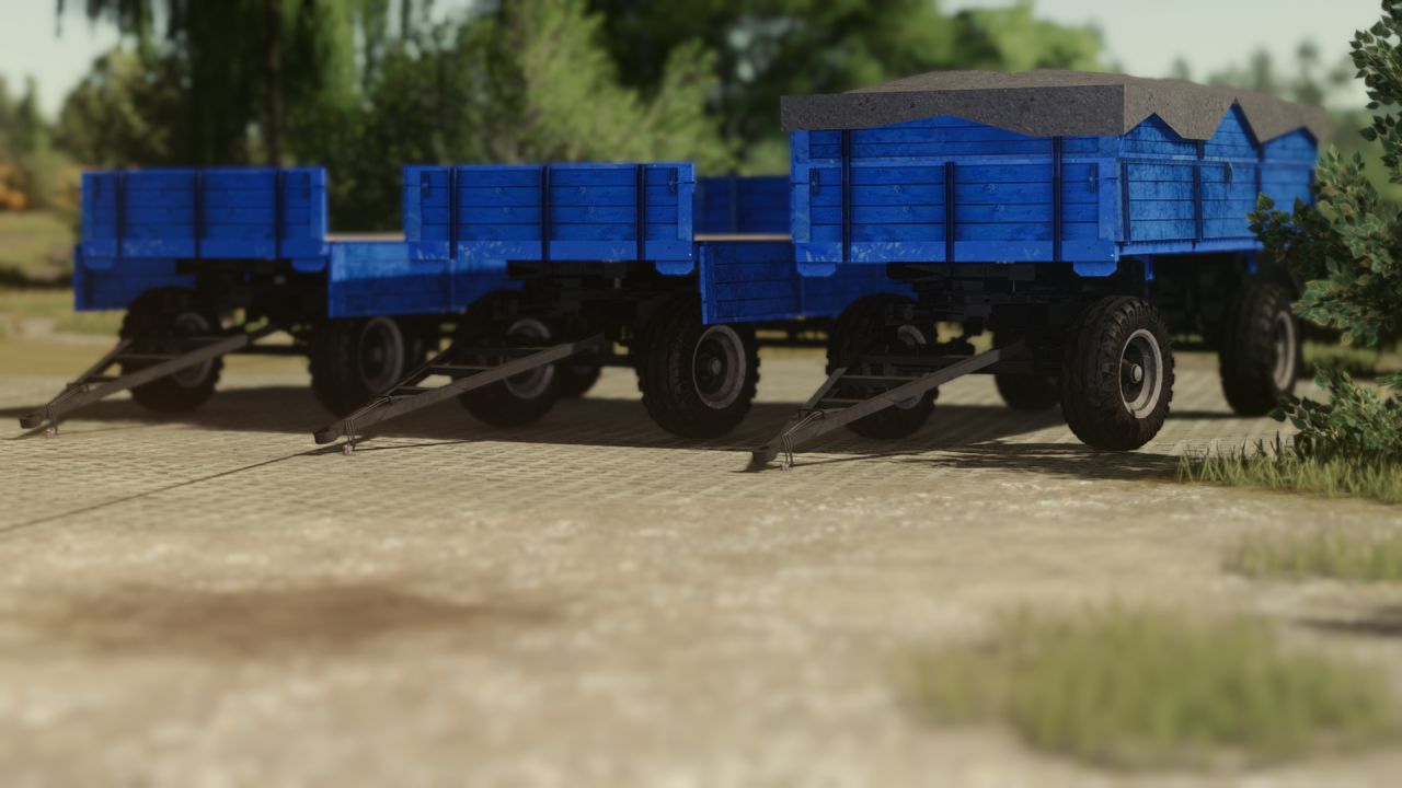 Small Old Trailer