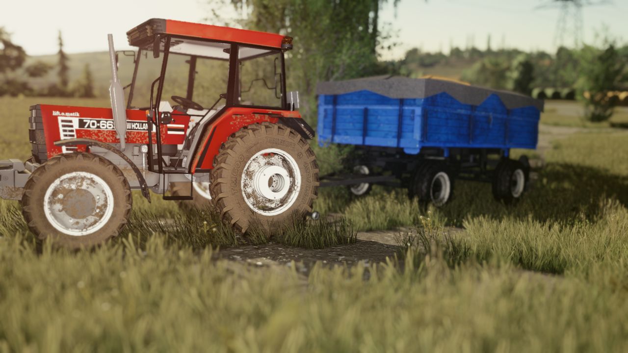 Small Old Trailer