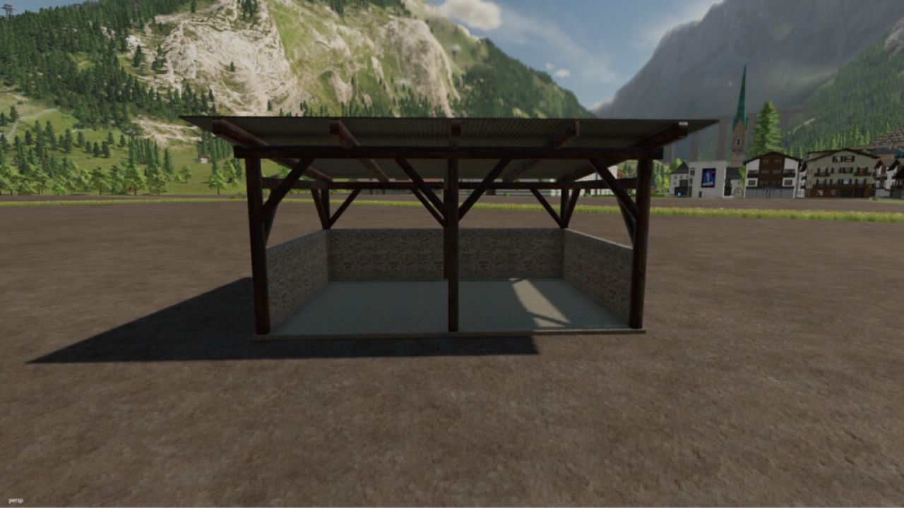 Petit Hangar Simple (Prefab)