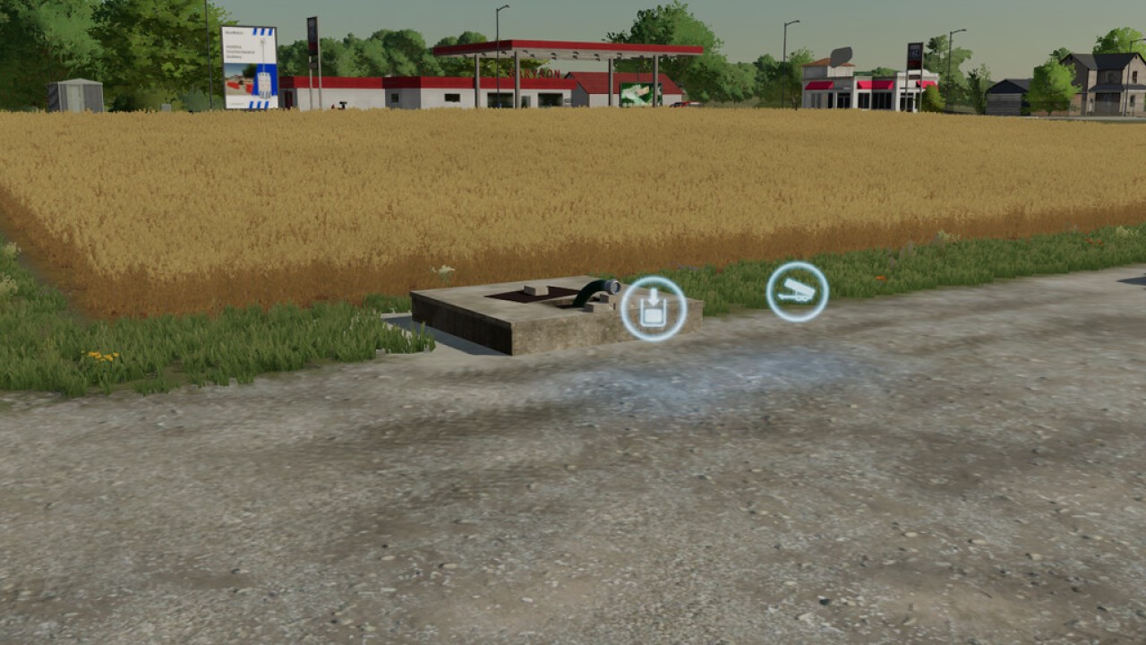 Small Square Liquid Manure Tank