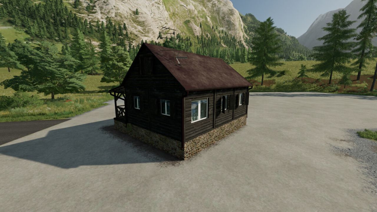 Piccola casa di legno