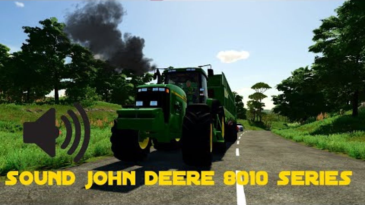 Sound John Deere 8010 series