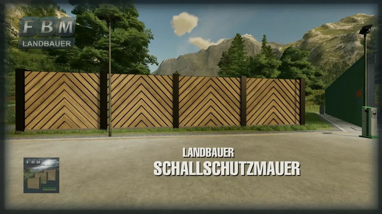 Schalldichte Wand