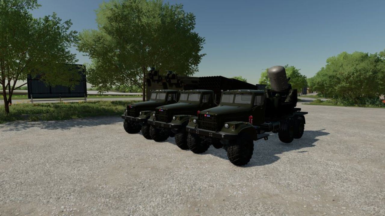 Flota de camiones militares de la era soviética