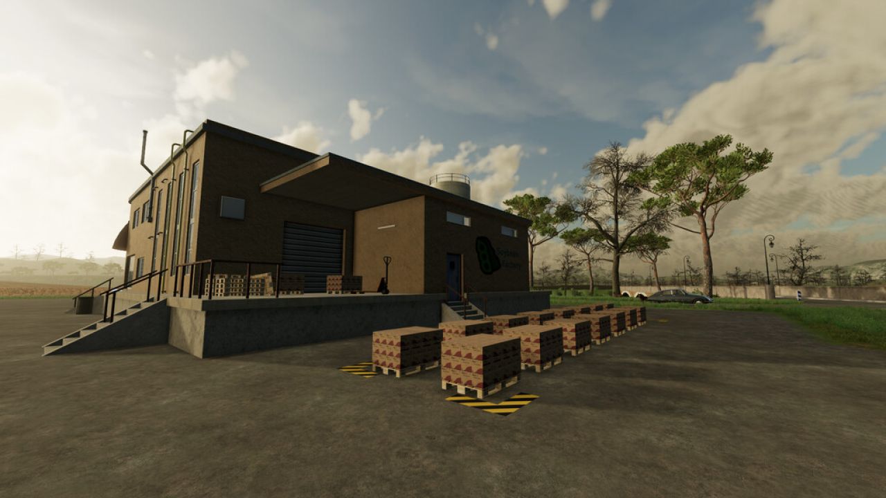 Sojabohnenfabrik