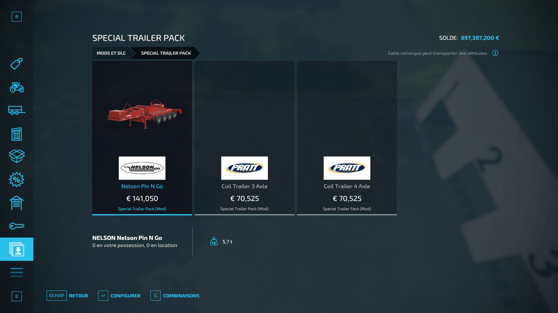 Specialized Trailer Pack