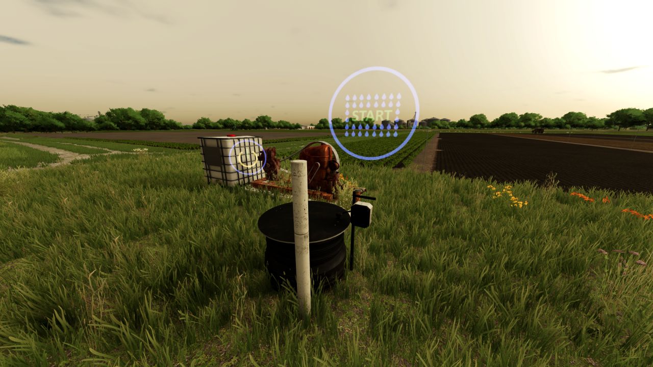 Sprinkler Irrigation Placeable