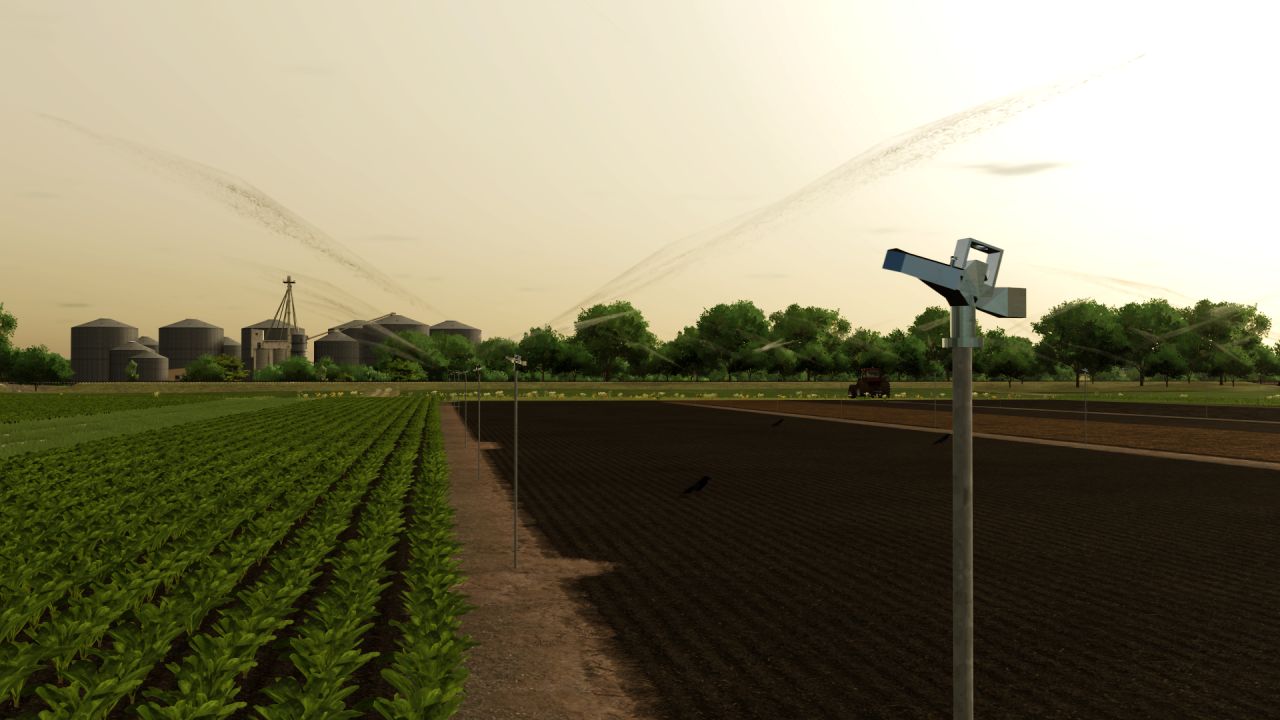 Irrigation par aspersion plaçable