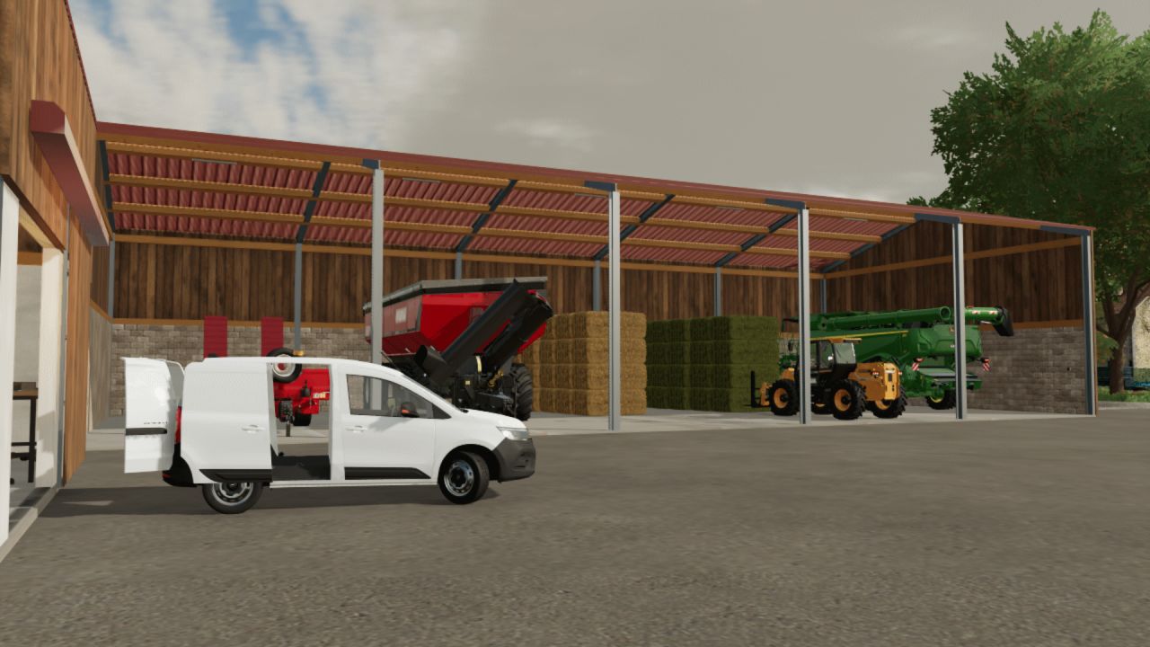 Hangar standard en bois