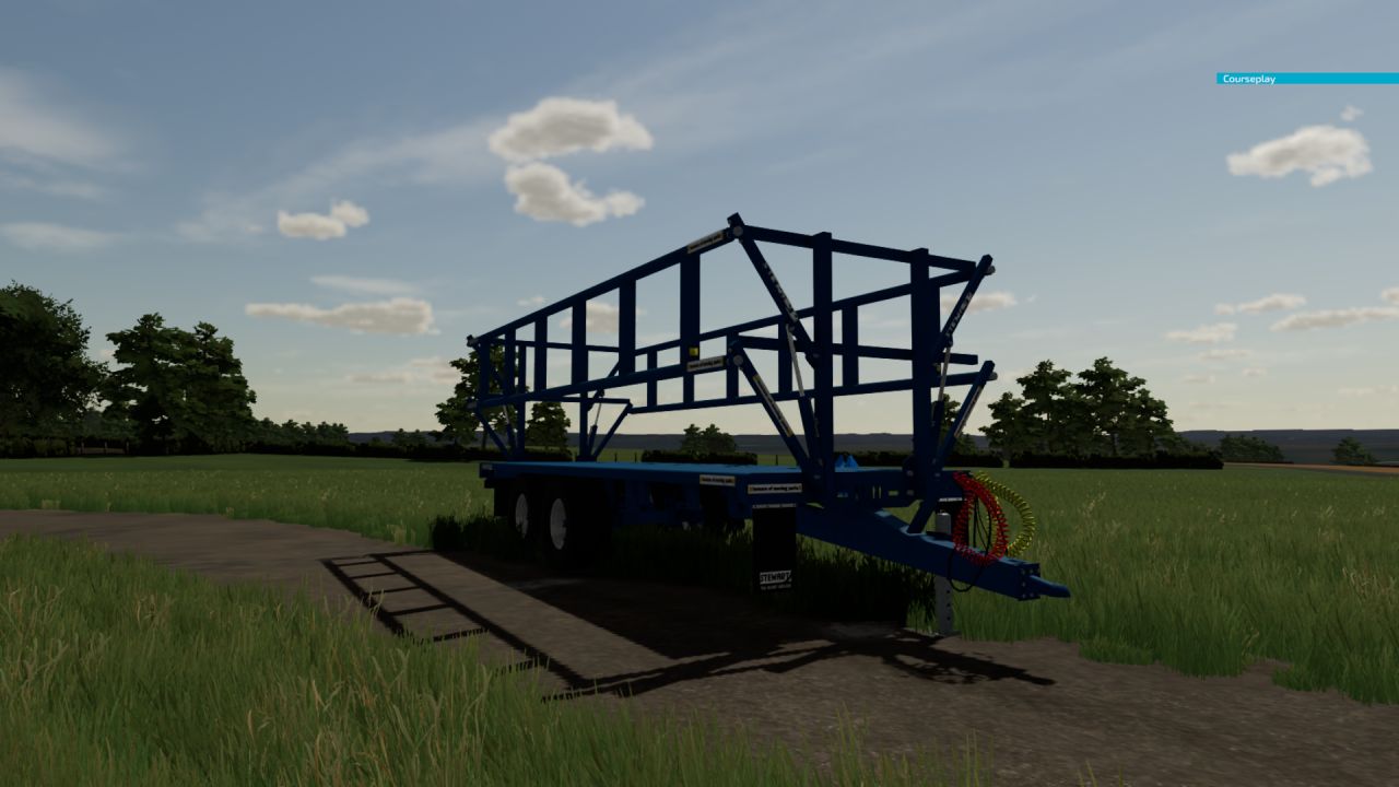 Stewart bale trailer