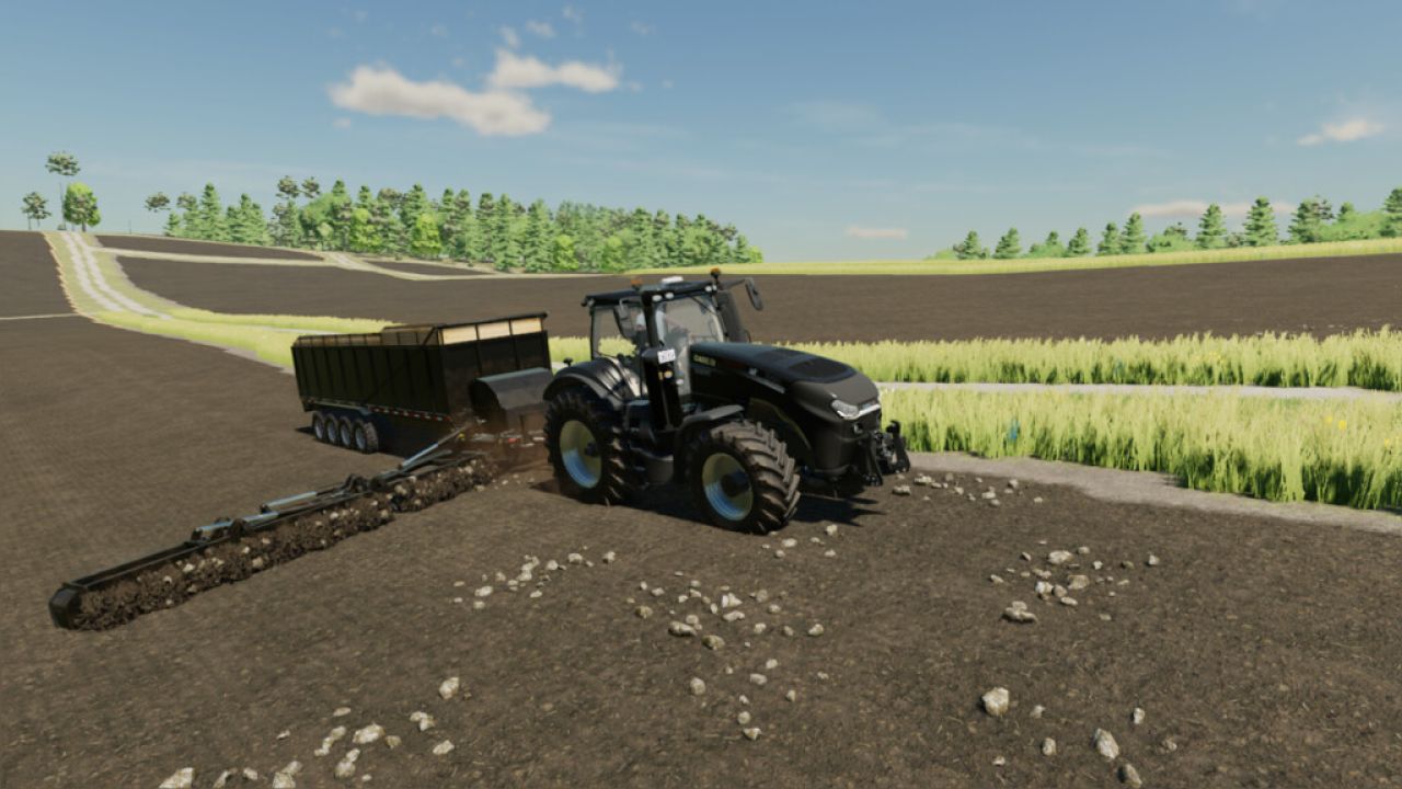 Stone Picker Trailer