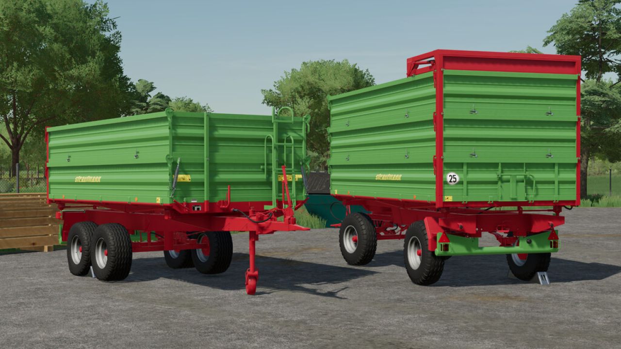 Strautmann Three-way Tippers