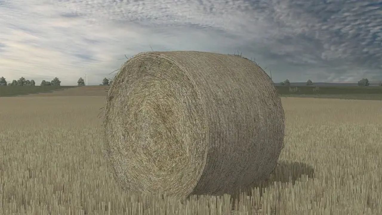 Straw/grass bale textures