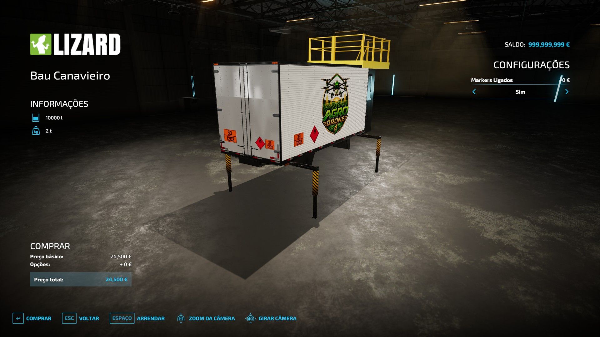 Caja cañera