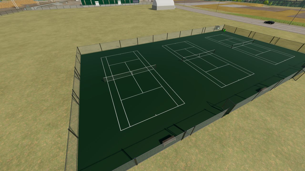 Terrain de tennis