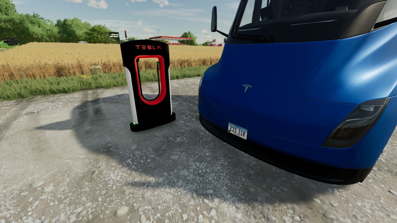 Tesla Electric Charging Station