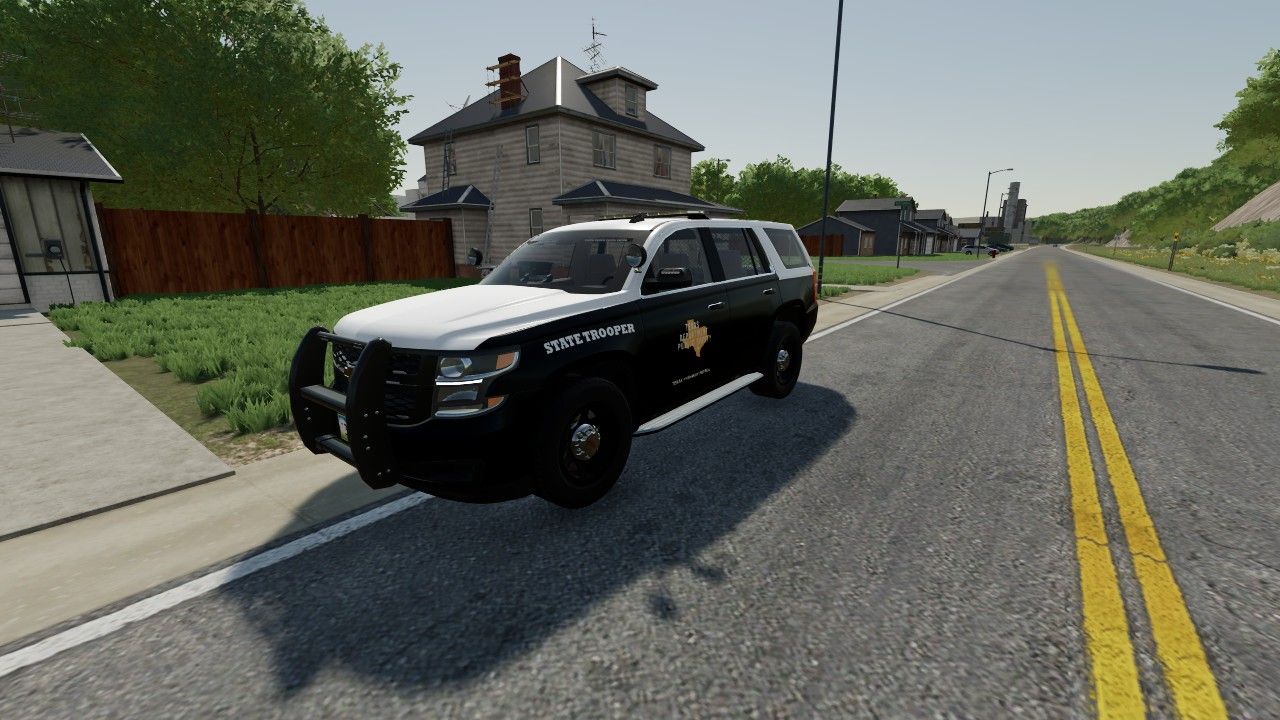 Texas Highway Patrol Chevy Tahoe 2015 PPV