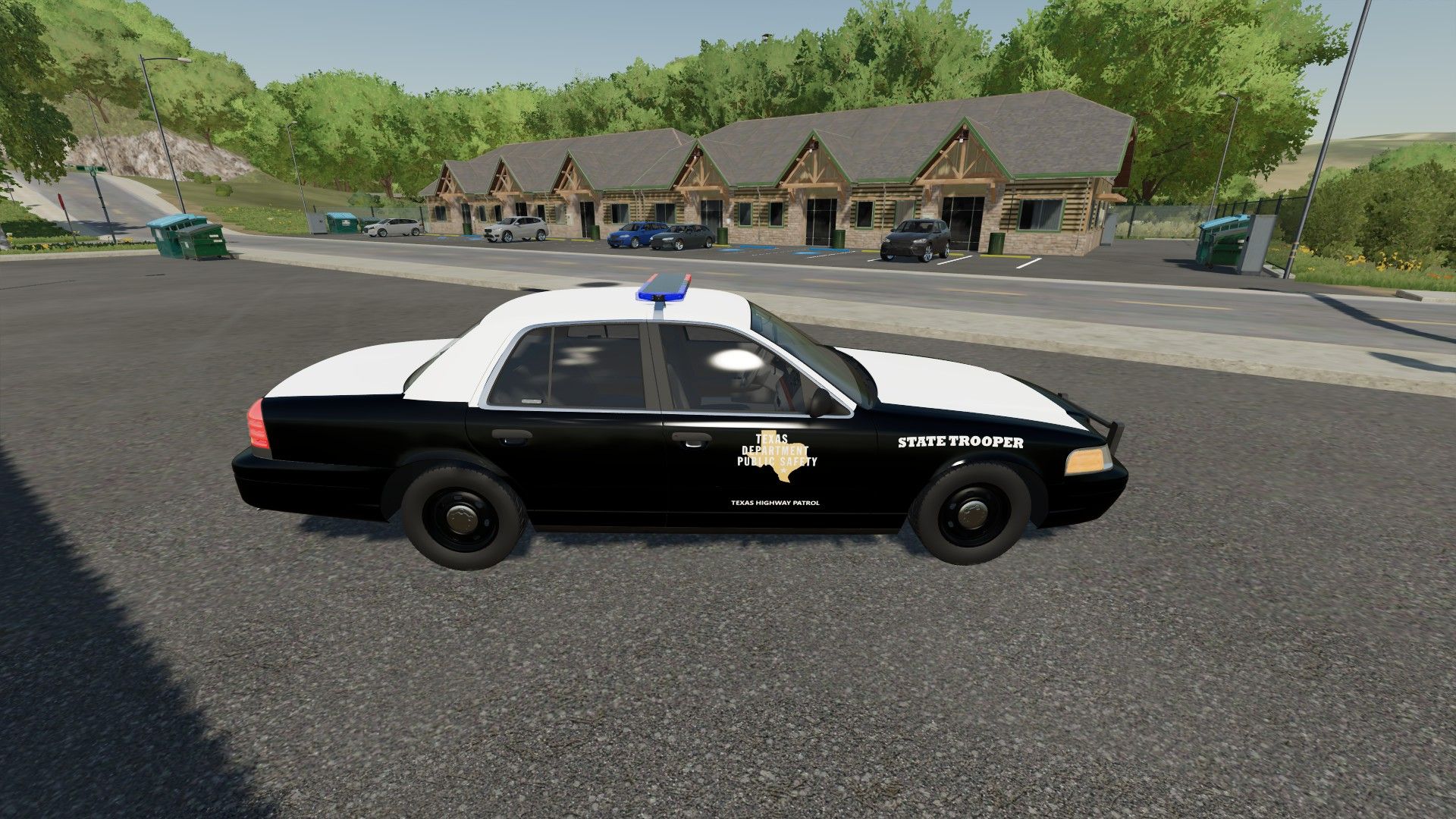 Texas Highway Patrol Ford Crown
