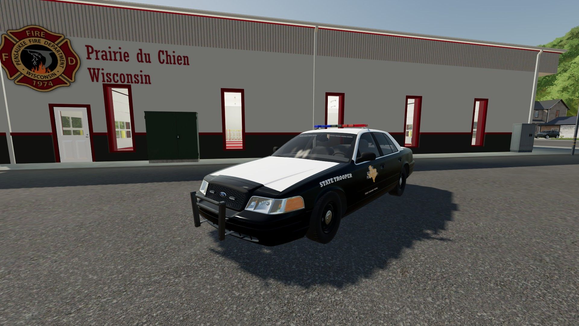 Texas Highway Patrol Ford Crown