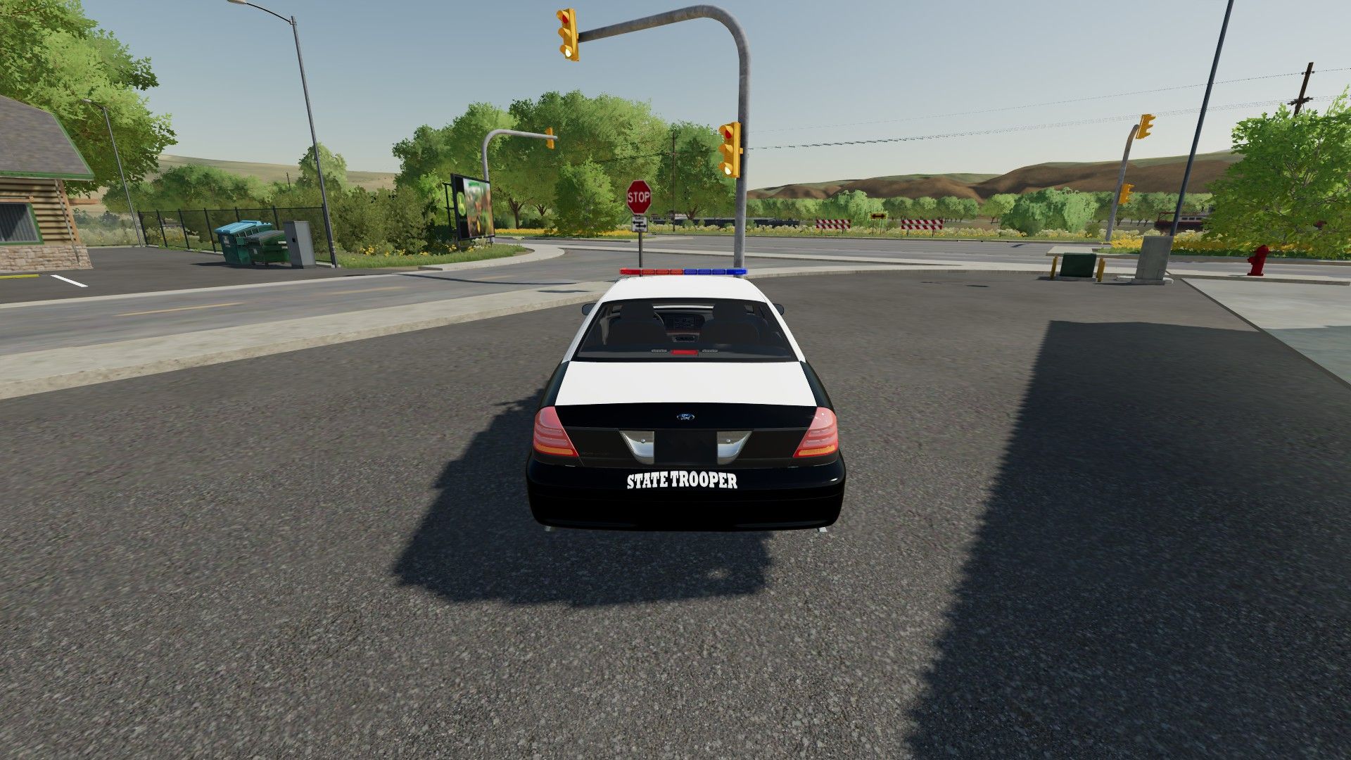 Texas Highway Patrol Ford Crown