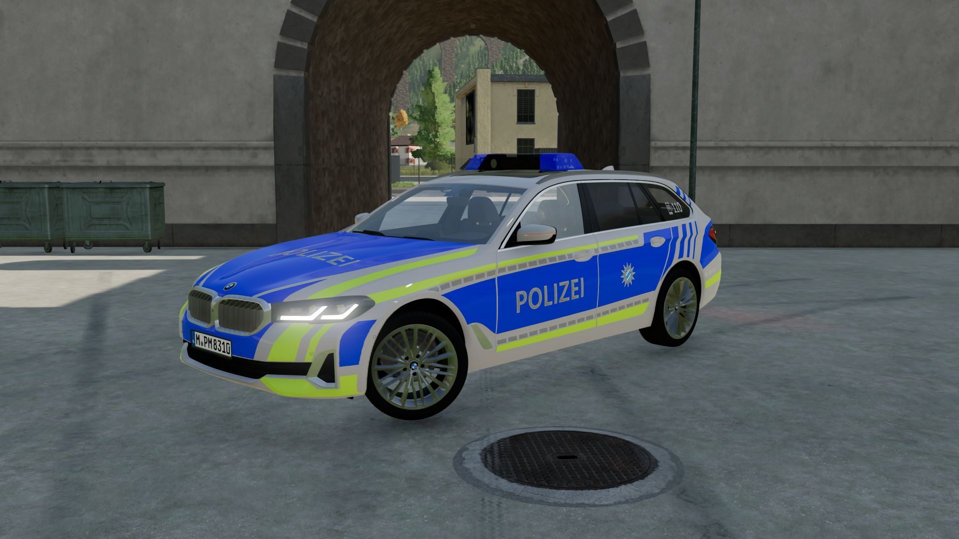 Texture package "Police Bavaria"