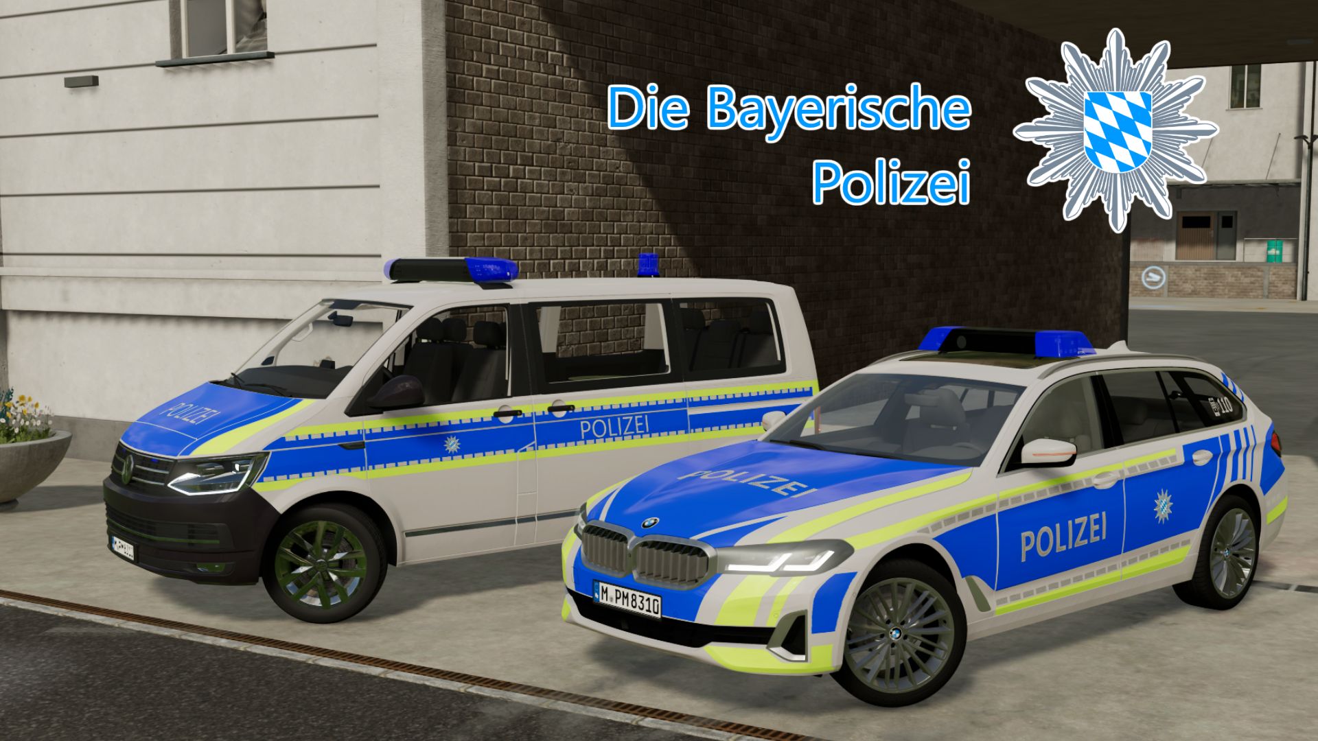 Pacchetto di texture "Police Baviera"