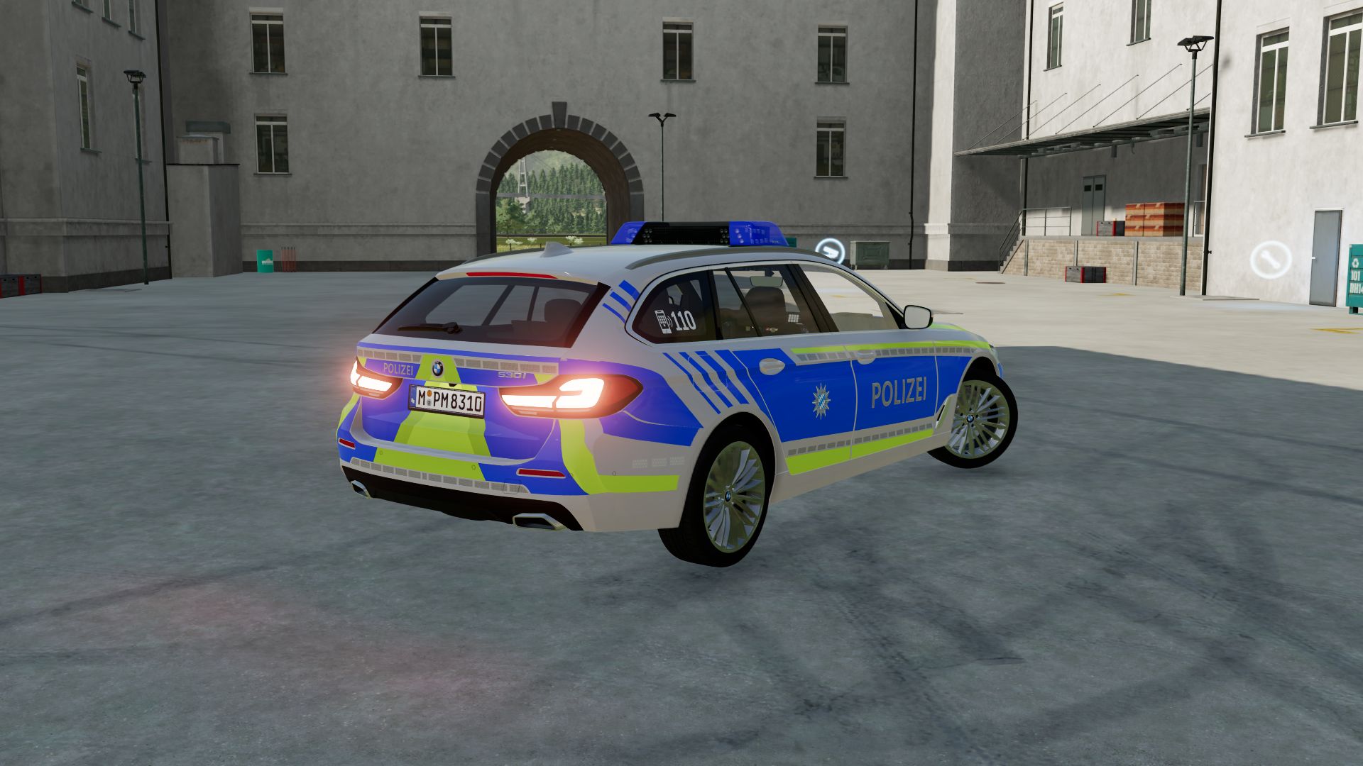 Texture package "Police Bavaria"