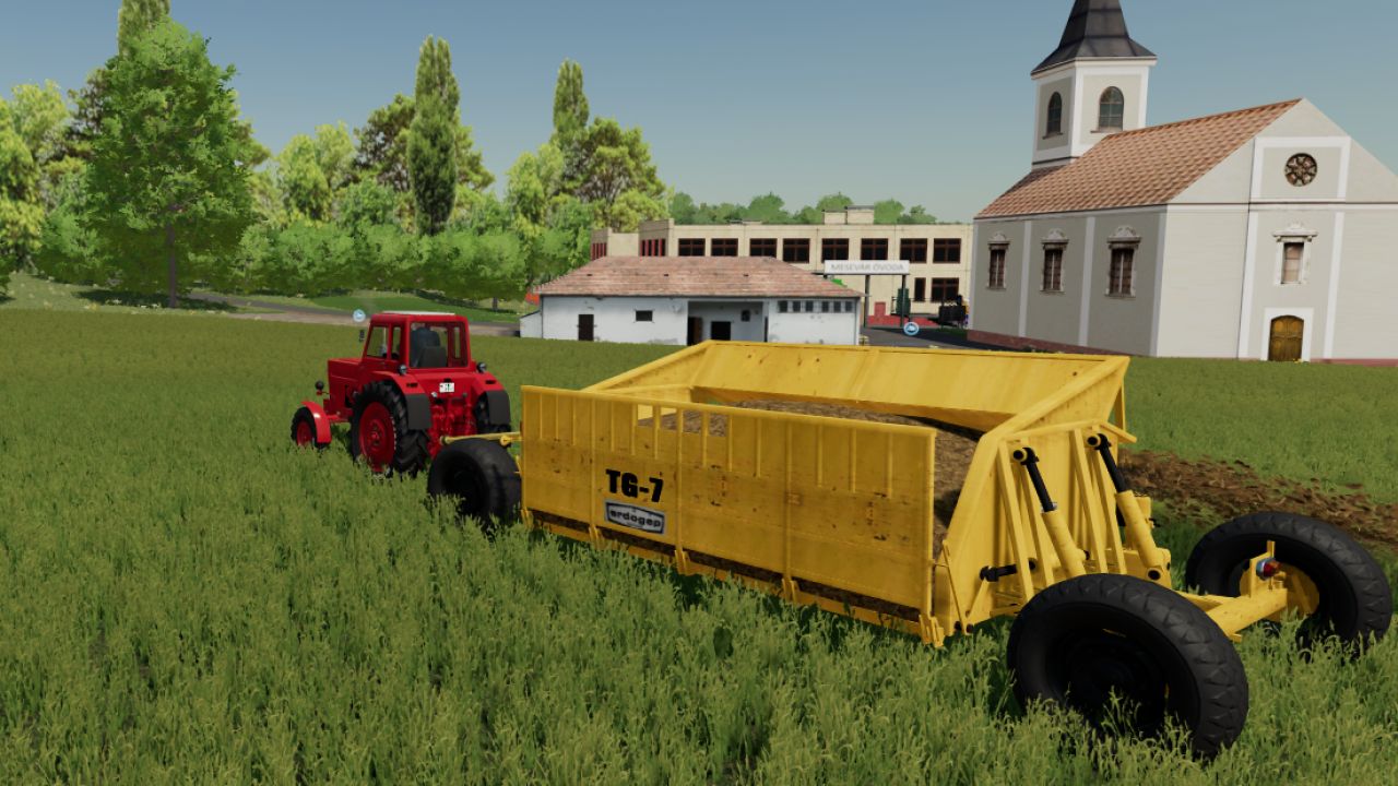 TG-7 Gübre serpme makinesi