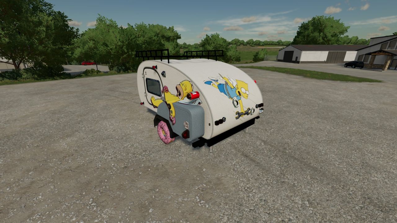 Le camping-car des Simpson