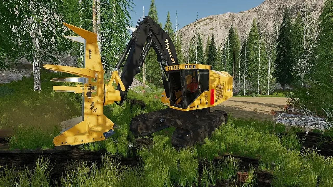 Tigercat LS857 Buncher
