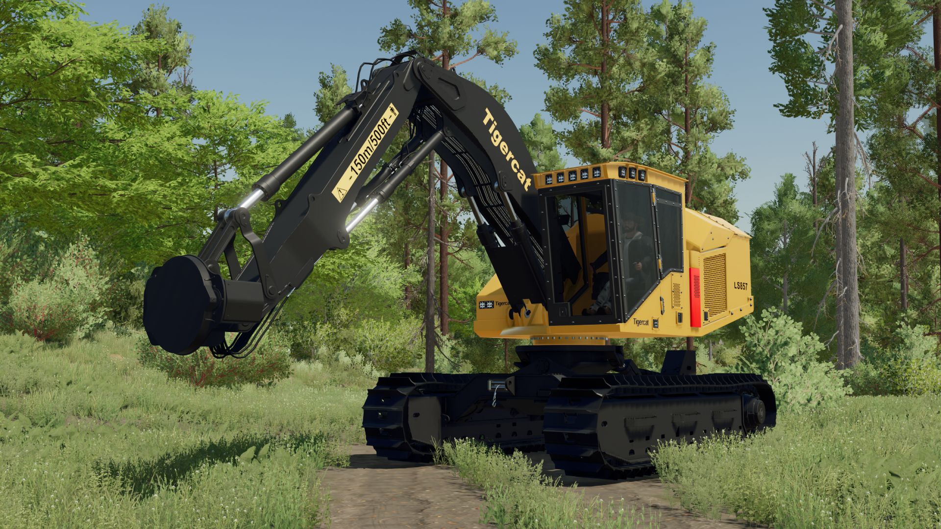 Tigercat LS857 Buncher