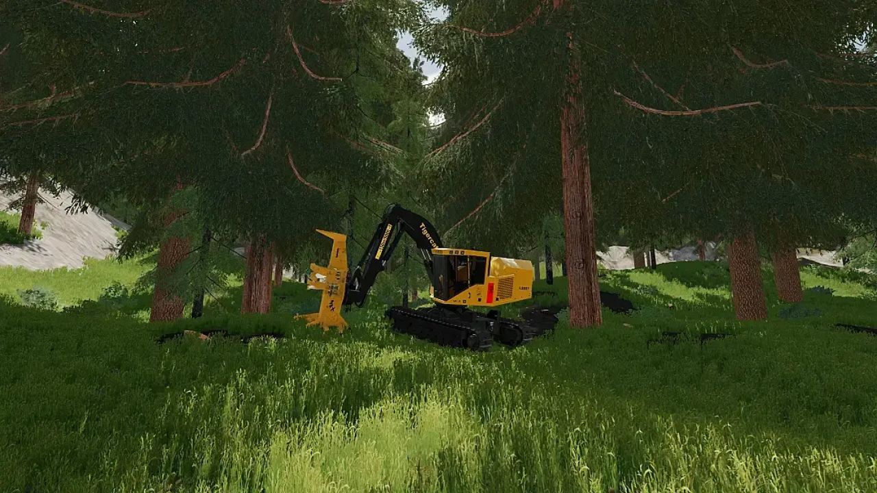 Tigercat LS857 Buncher