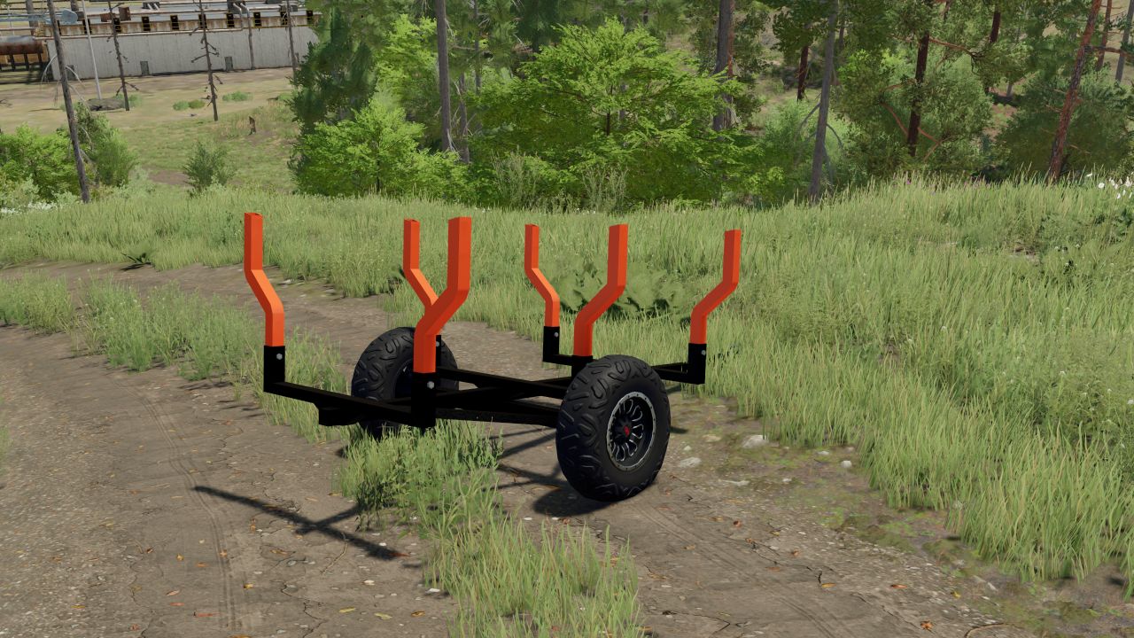 Timber trailer for ATV
