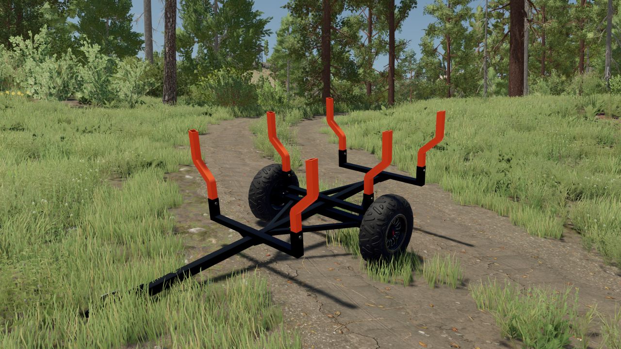 Timber trailer for ATV