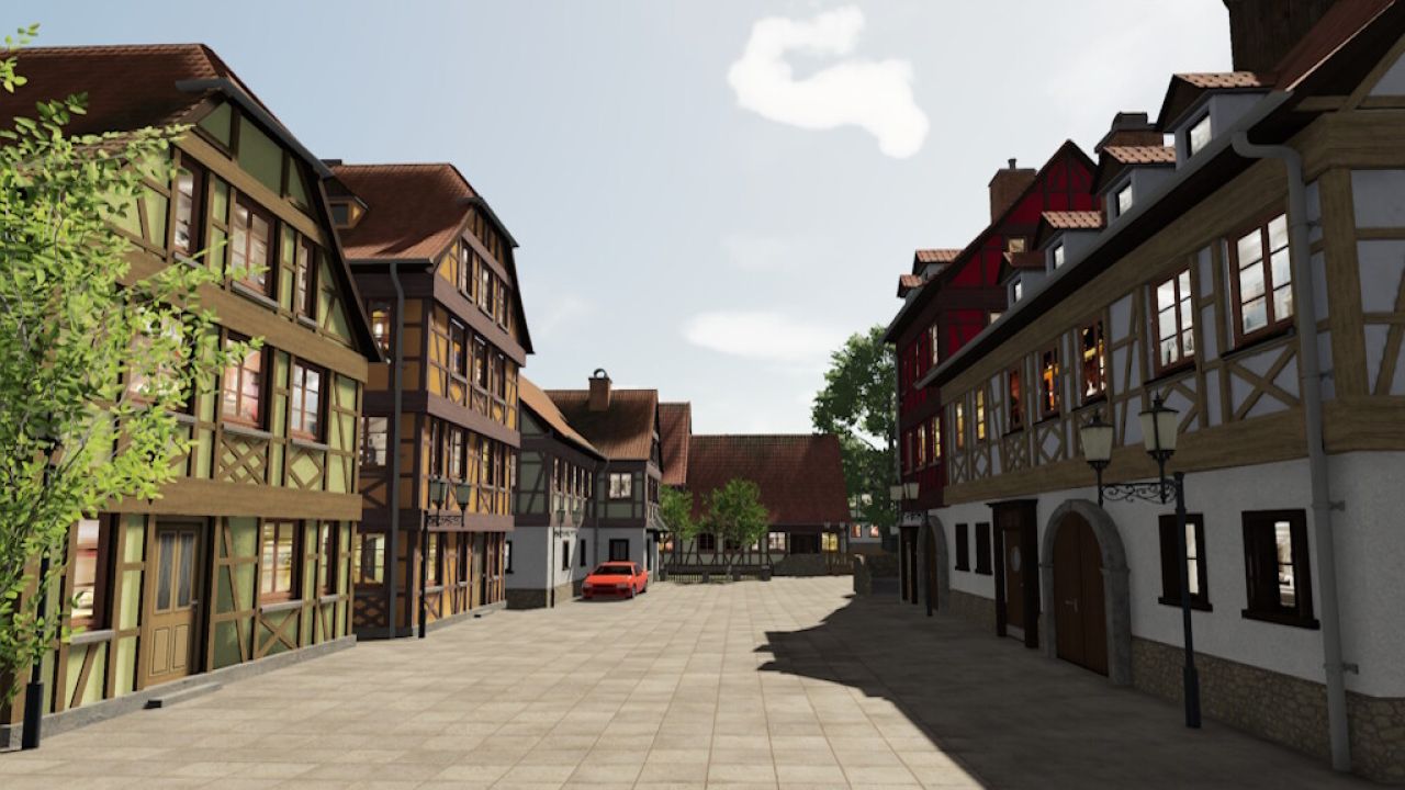 Timbered Houses (Prefab)